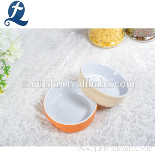 Wholesale Different Color Pet Feeder Ceramic Bowl